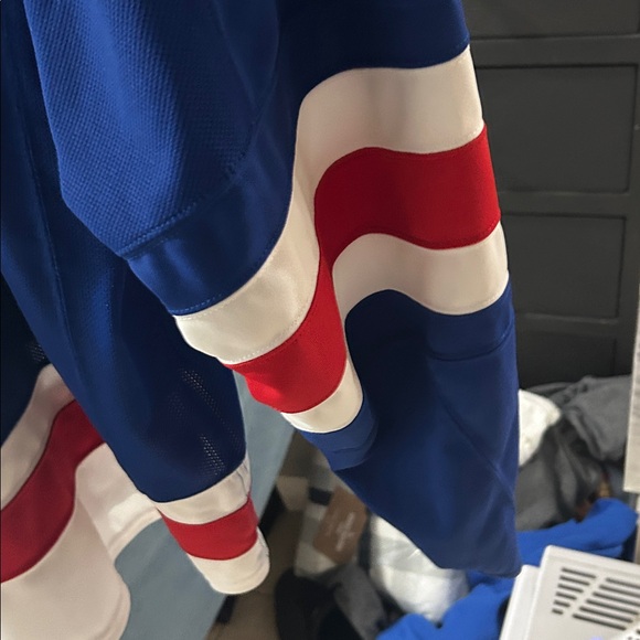 NY Rangers Authentic Hockey Jersey with Red and White Details. Brand new! - Picture 8 of 8